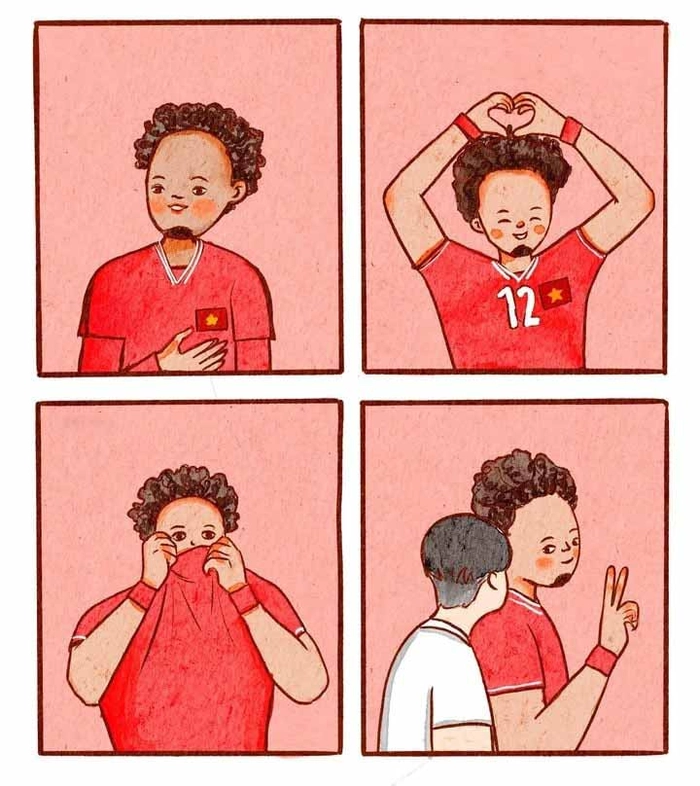 Hình ảnh Xuân Son chibi ngầu dễ thương