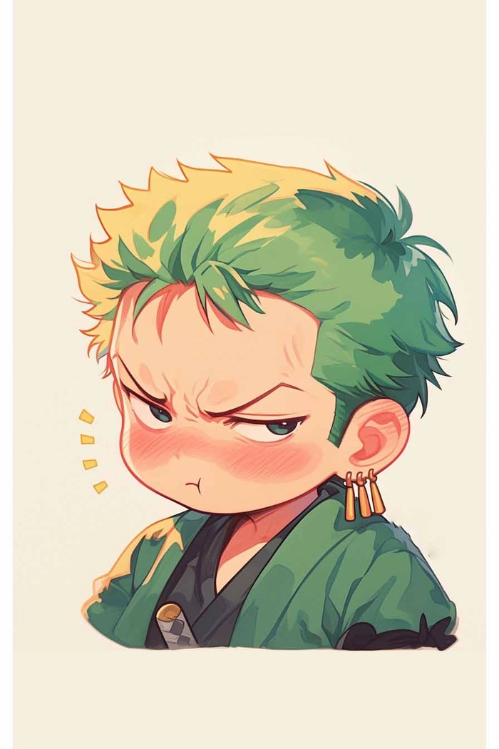 Hình ảnh Zoro Roronoa chibi cute
