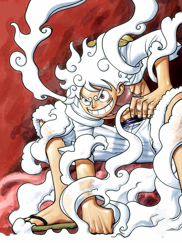 Hình ảnh anime Luffy Gear 5 full HD