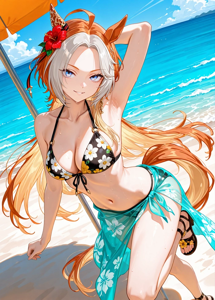 Hình ảnh anime bikini girl quyến rũ