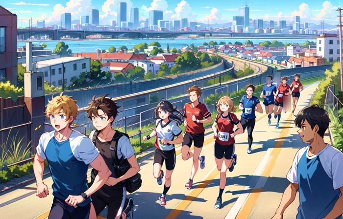 Hình ảnh anime học sinh nam lãng mạn