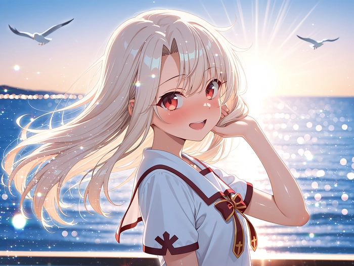 Hình ảnh anime nữ học sinh cute đẹp
