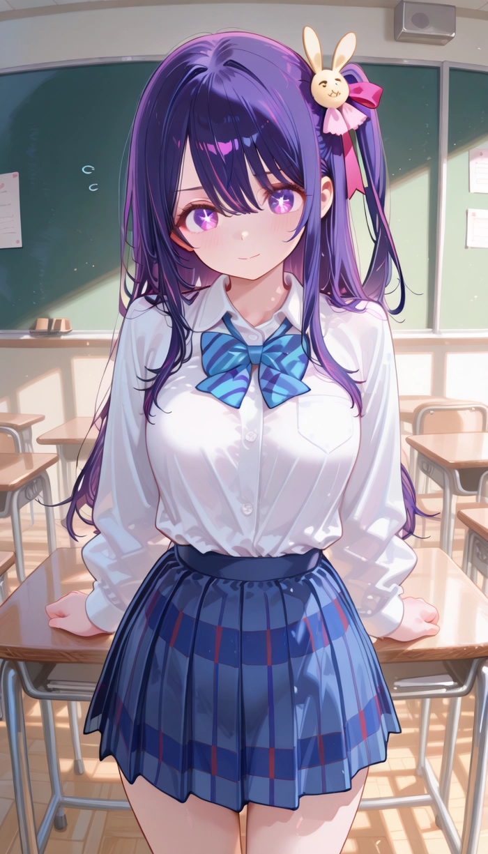 Hình ảnh anime nữ học sinh cute nổi bật