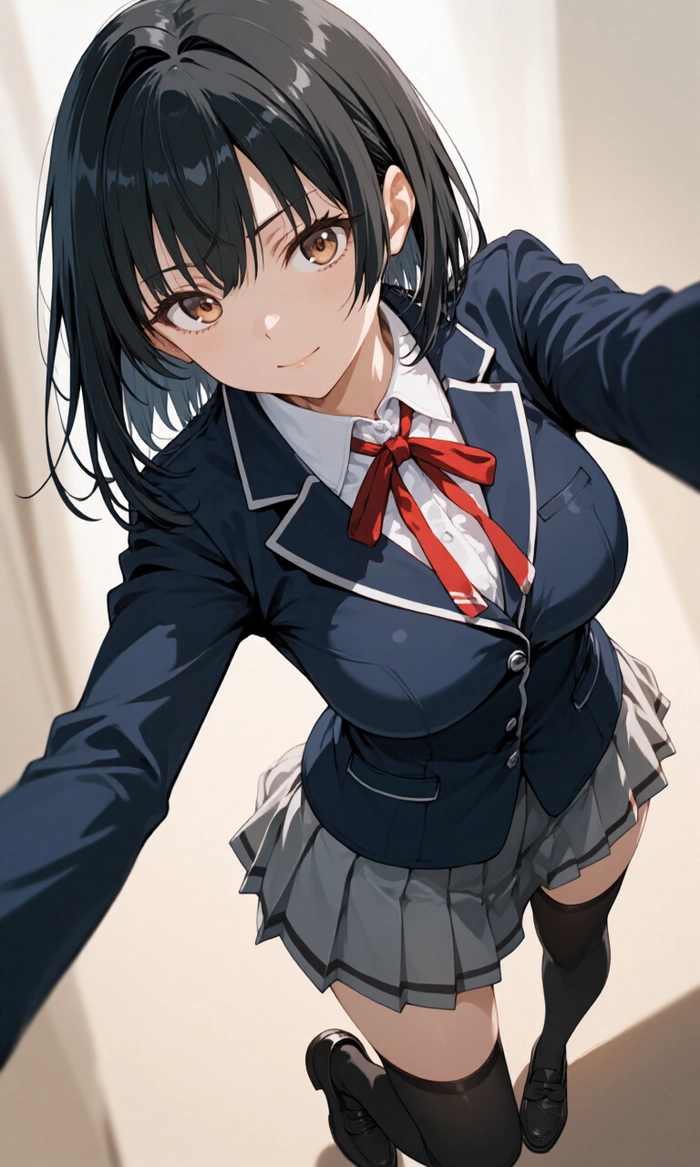 Hình ảnh anime nữ ngầu học sinh hấp dẫn