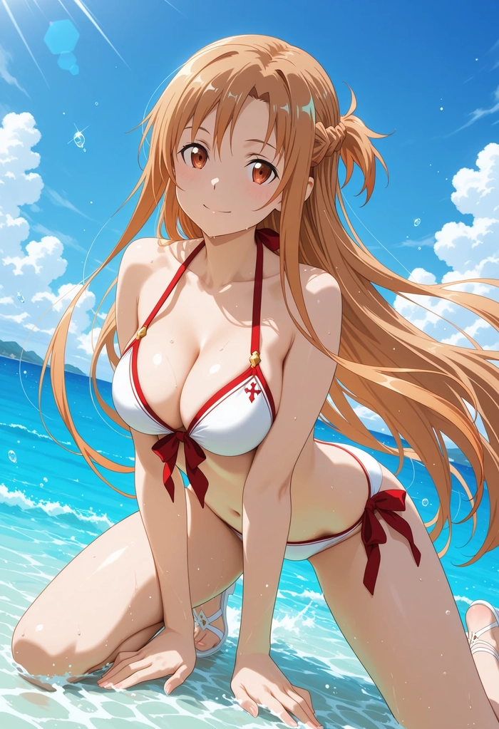 Hình ảnh bikini Asuna ngầu mạnh mẽ