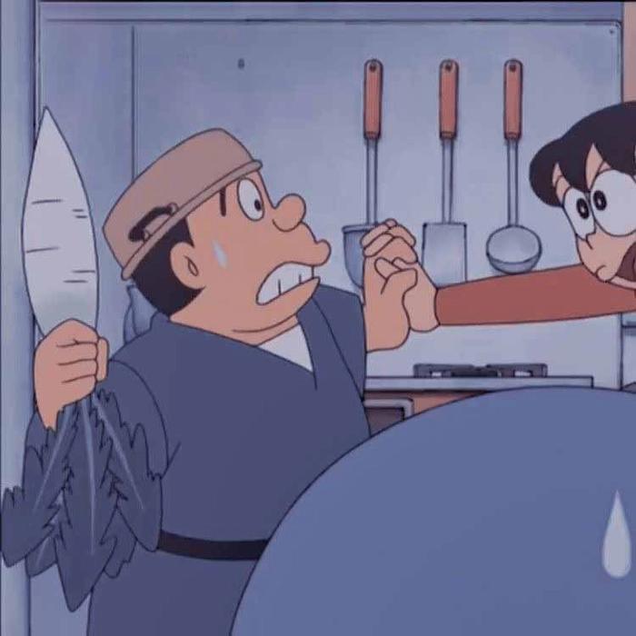 Hình ảnh bố Nobita và mẹ Nobita