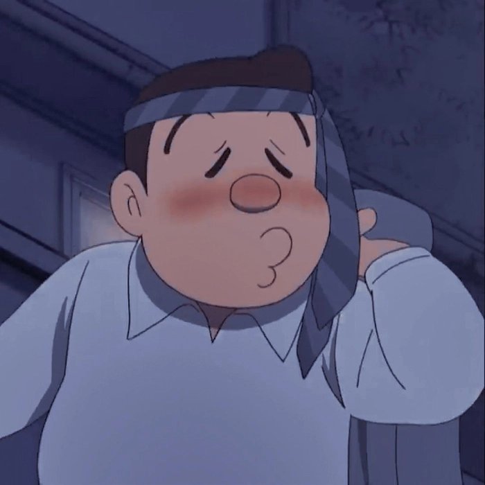 Hình ảnh bố của Nobita vui vẻ