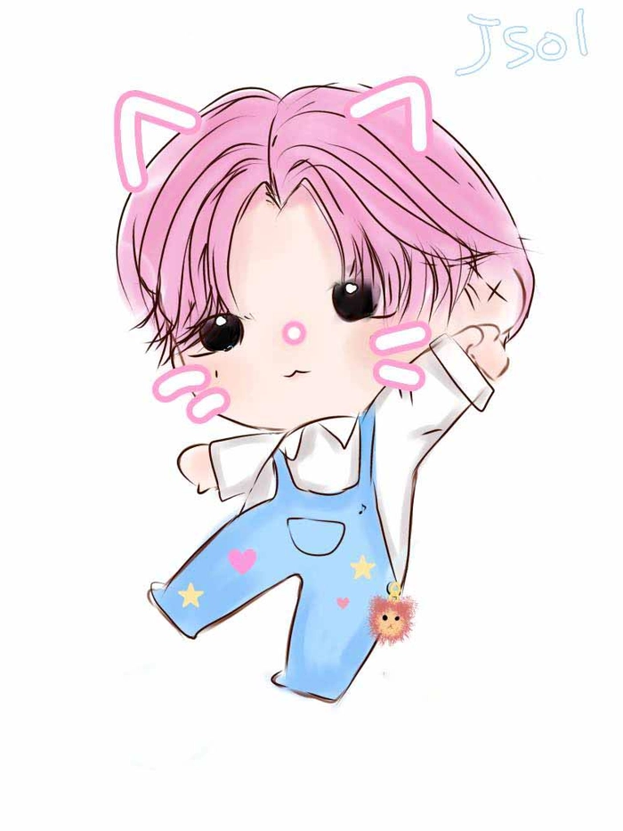 Hình ảnh chibi Jsol đáng yêu