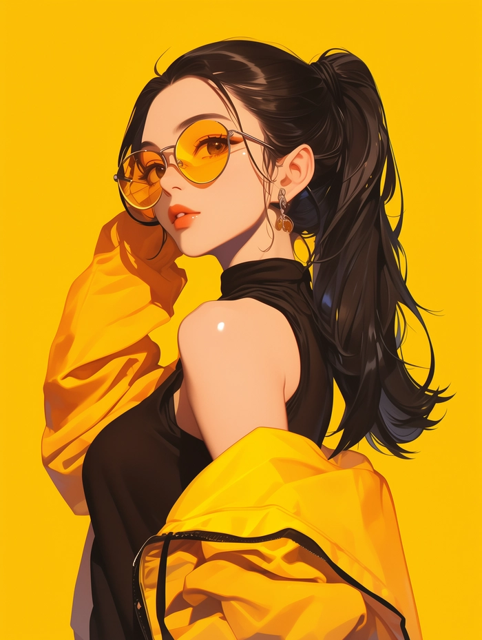 Hình ảnh gái anime ngầu gợi cảm ngầm