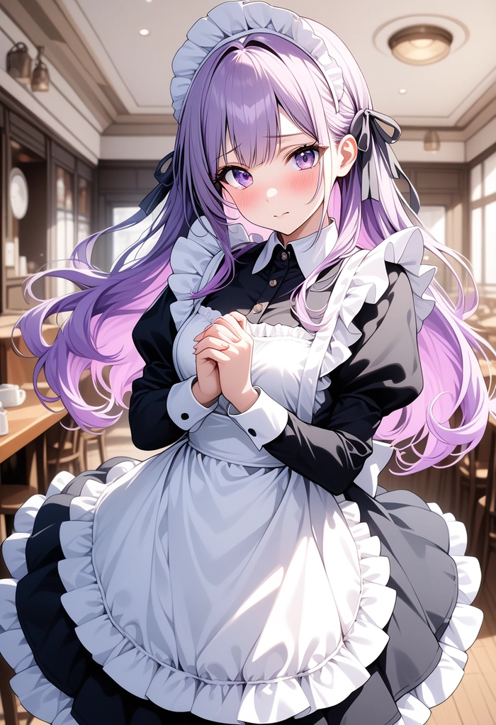 Hình ảnh hầu gái anime cực phẩm