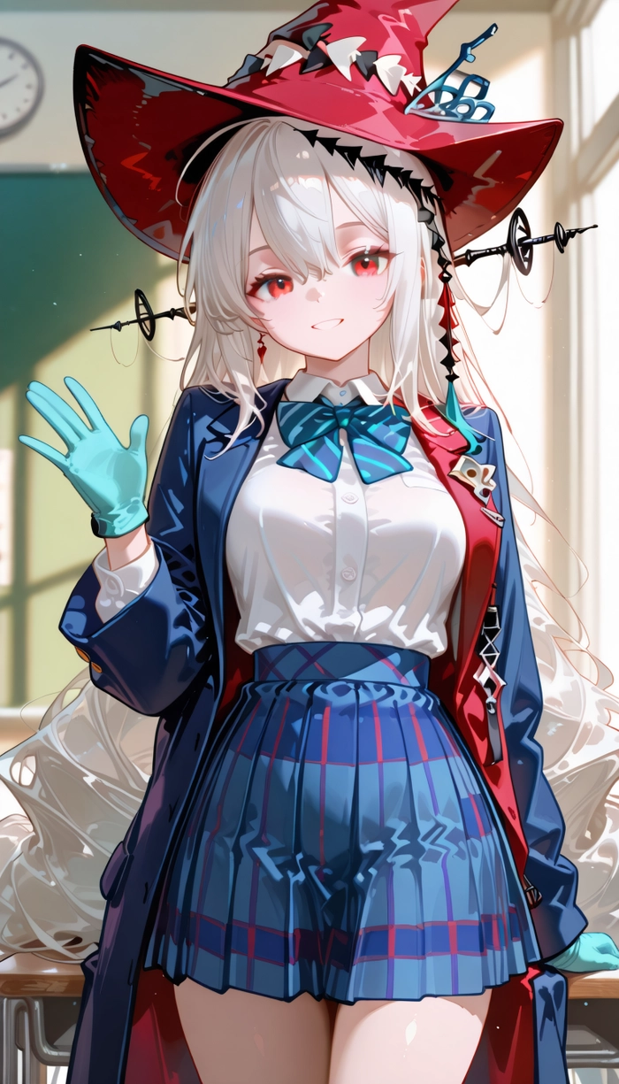 Hình ảnh học sinh anime nữ cuốn hút