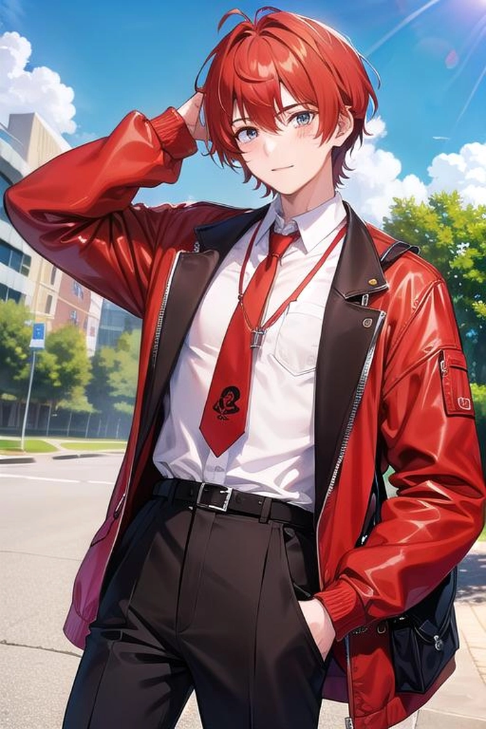 Hình ảnh học sinh cấp 2 nam anime dễ thương