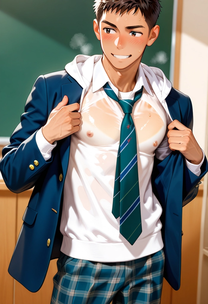 Hình ảnh học sinh cấp 2 nam anime đẹp