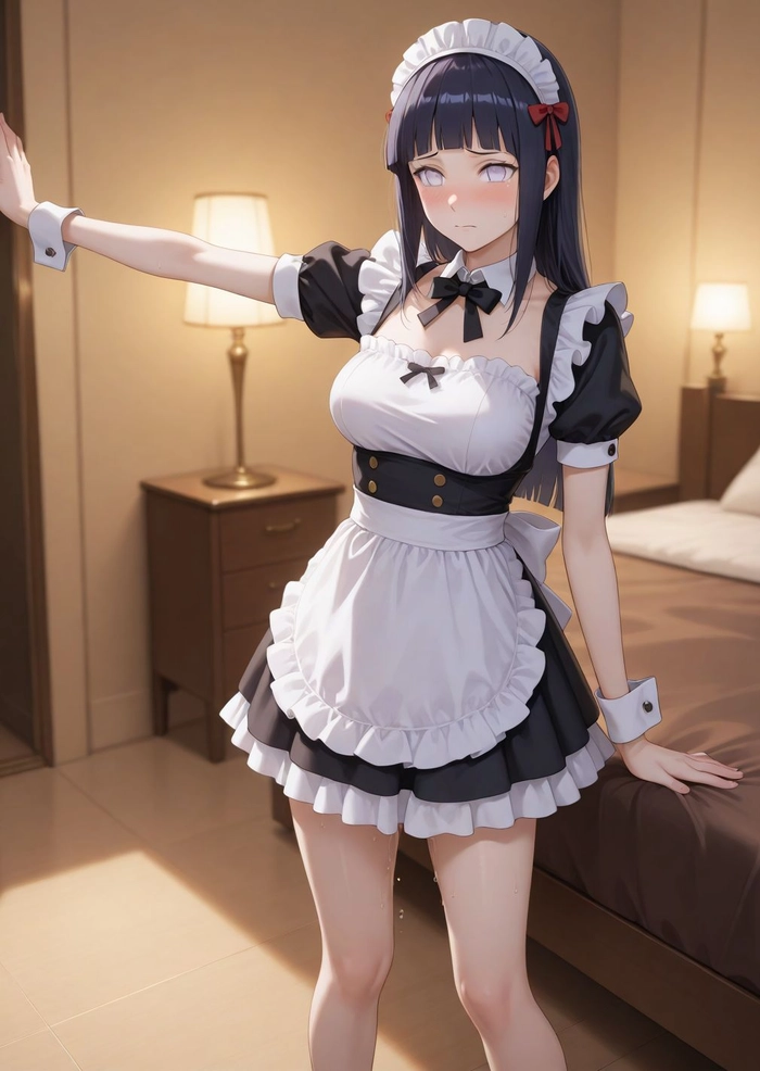 Hình ảnh sexy Hinata Hyuga nhẹ nhàng