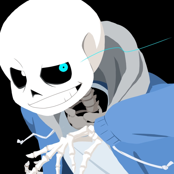 Hình anime Sans cuốn hút mạnh mẽ