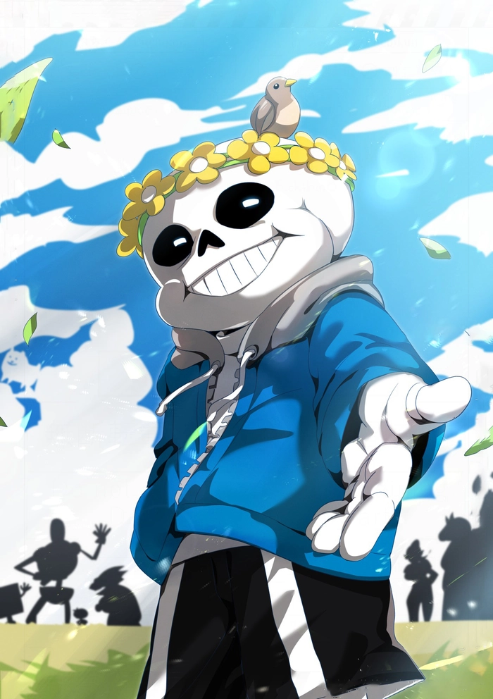 Hình anime Sans cute sắc nét