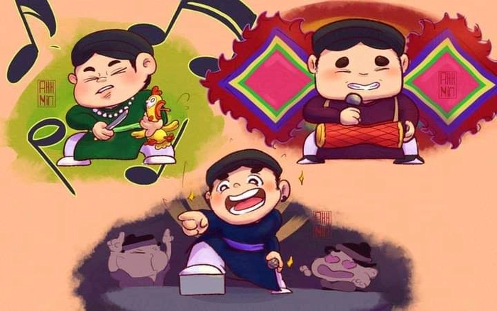 Hình chibi Anh Trai Vượt Ngàn Chông Gai cực đáng yêu