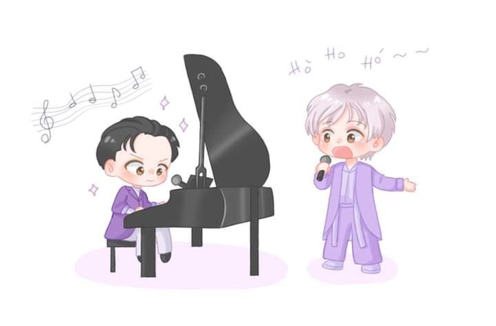 Hình chibi Anh Trai Vượt Ngàn Chông Gai cute dễ thương