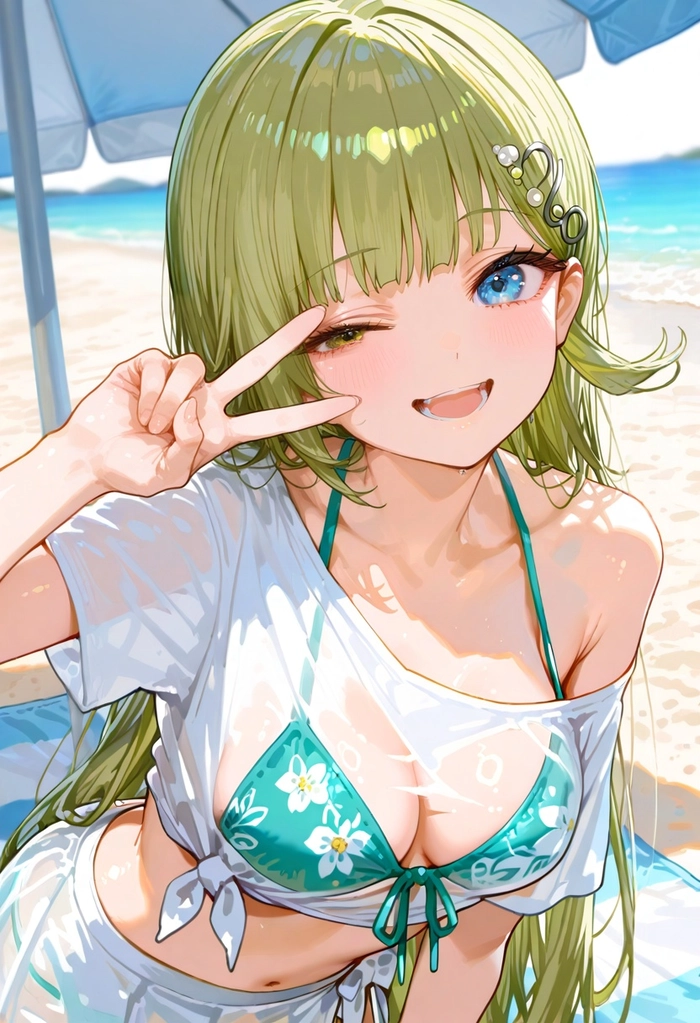 Hình gái xinh bikini anime gợi cảm