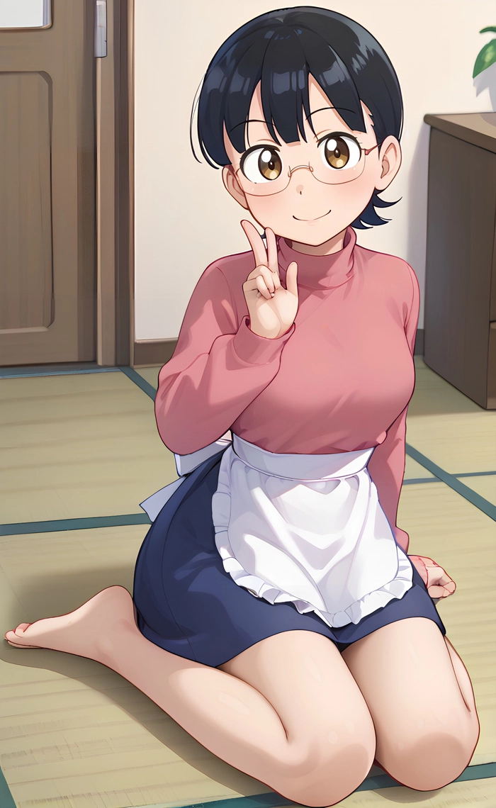 Hình mẹ Nobita đáng yêu