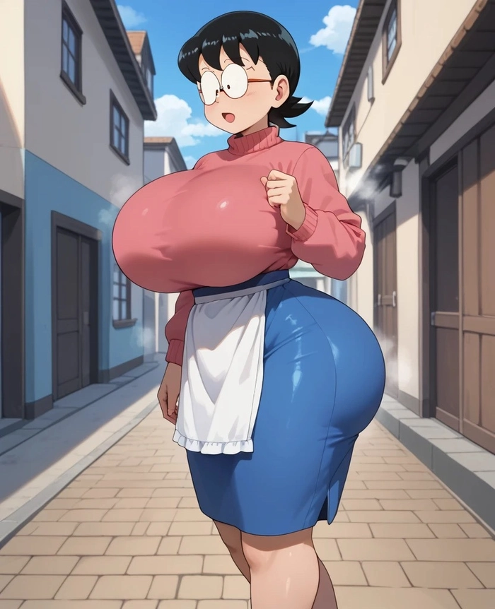 Hình mẹ Nobita sexy