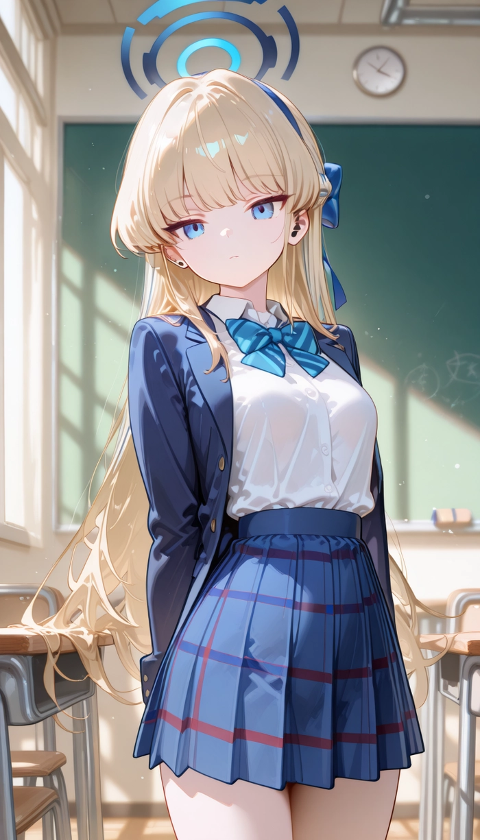 Hình nền Asuma Toki Blue Archive đẹp