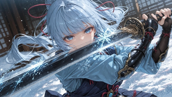 Hình nền Ayaka Kamisato quyến rũ