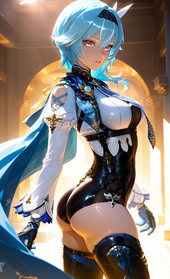 Hình nền Eula Genshin Impact 4K
