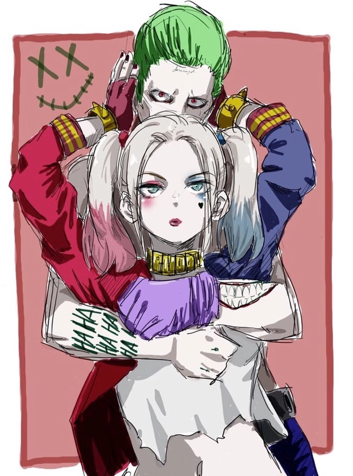 Hình nền Joker và Harley Quinn ngầu