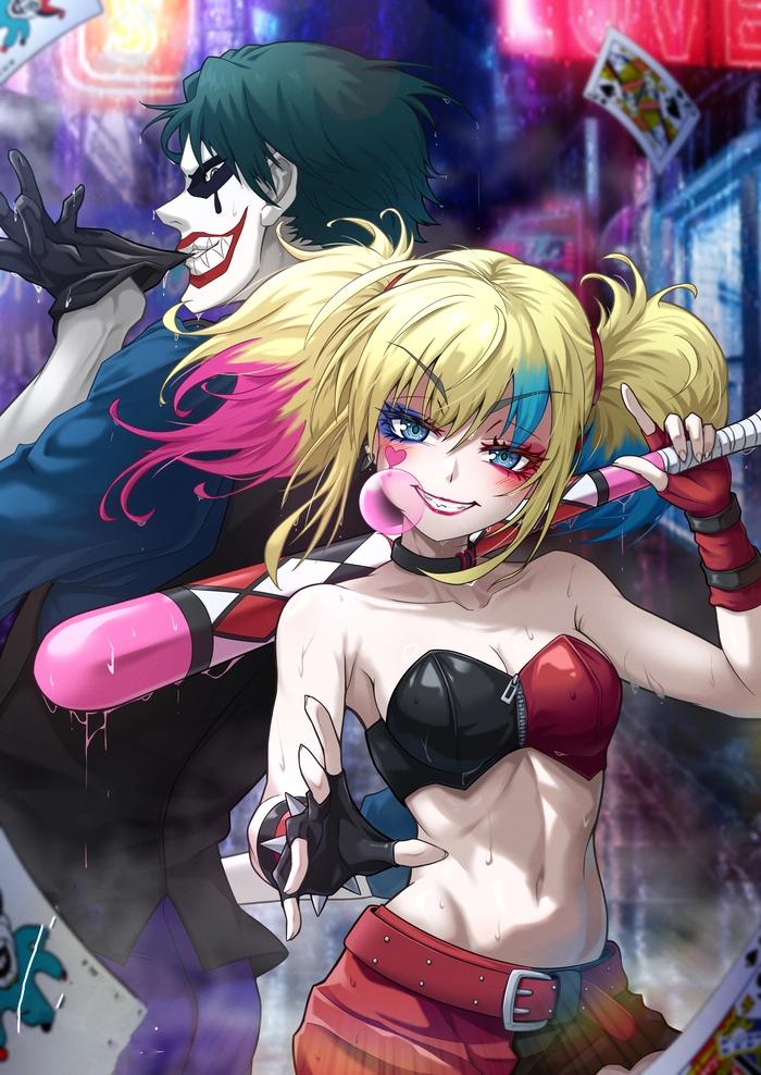 Hình nền Joker và Harley Quinn quyến rũ