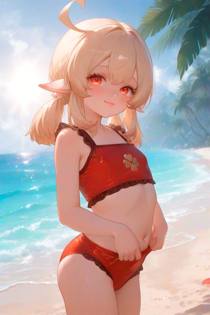 Hình nền Klee cute mang sắc màu tươi sáng
