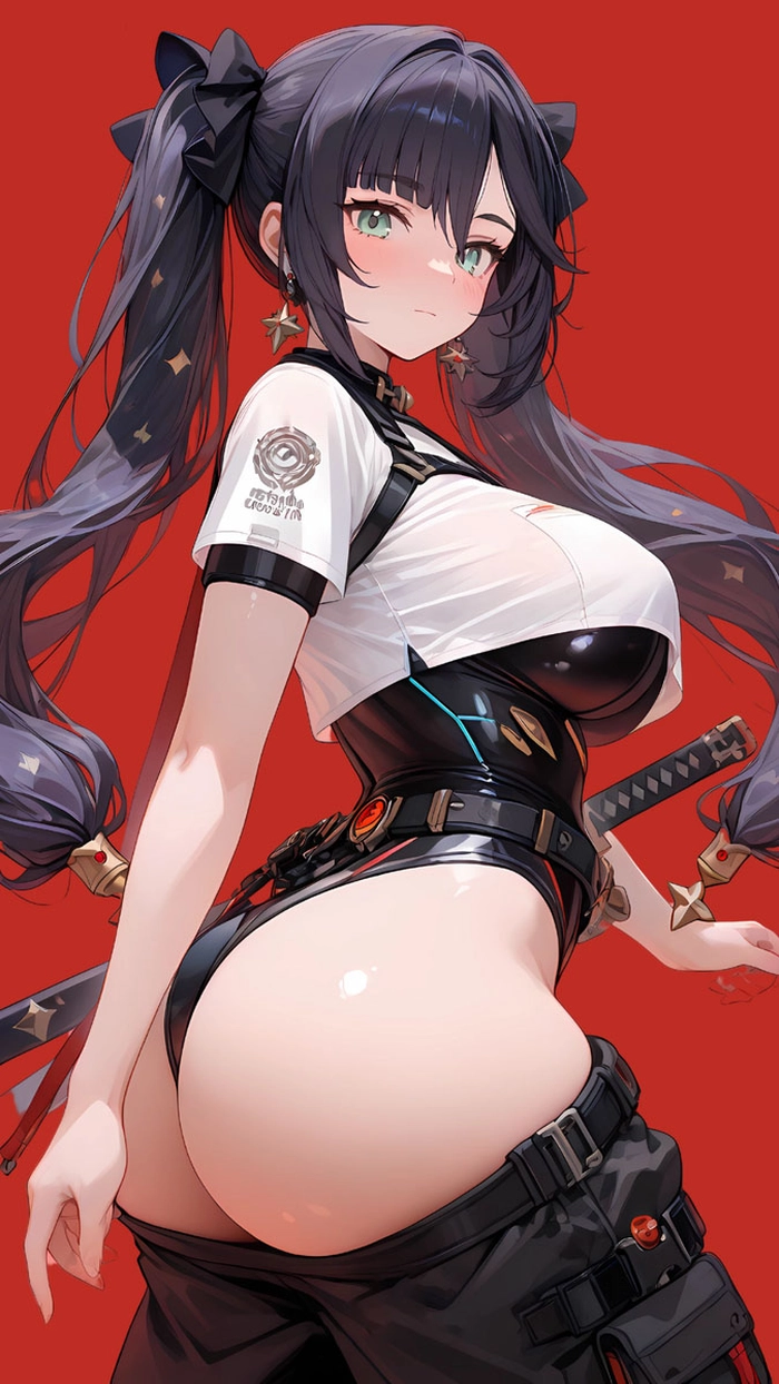 Hình nền Mona Genshin 4k sexy
