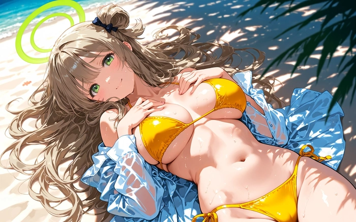 Hình nền Nonomi bikini cute ngọt ngào