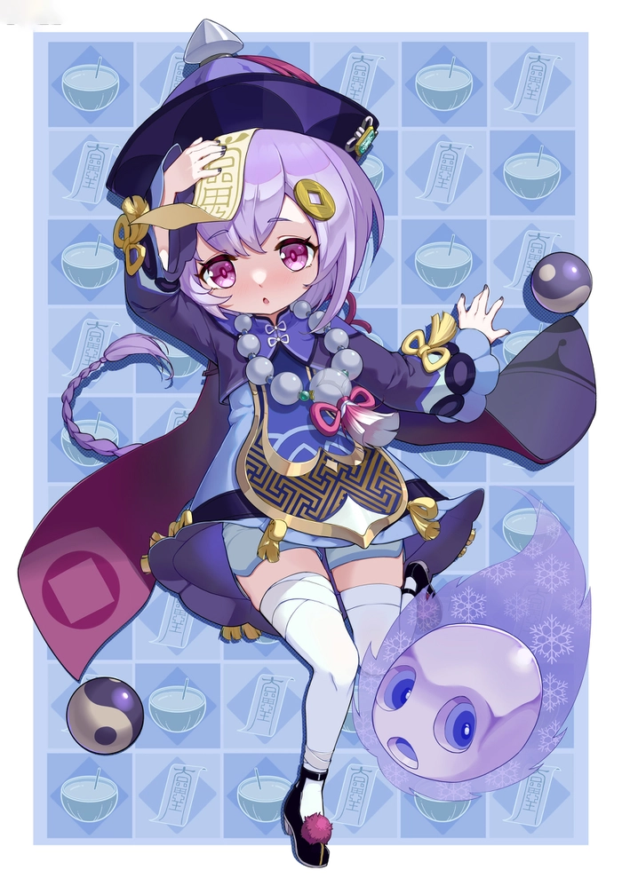 Hình nền Qiqi anime đẹp