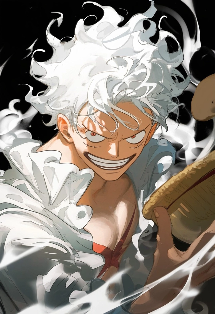 Hình nền đẹp anime Luffy Gear 5