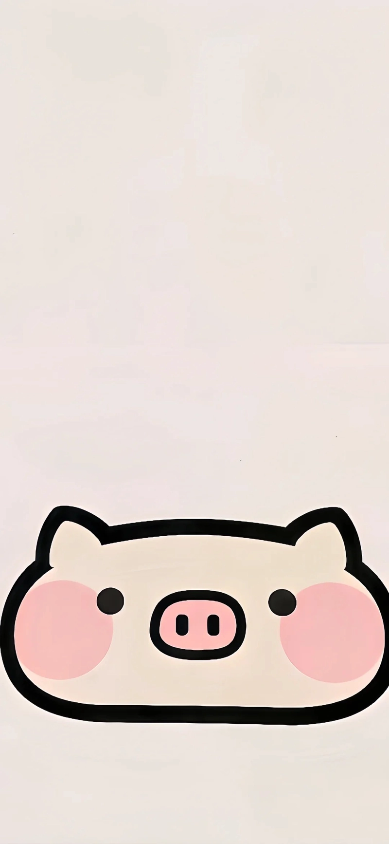 Hình nền điện thoại con heo cute