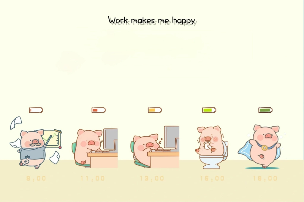 Hình nền máy tính con lợn cute