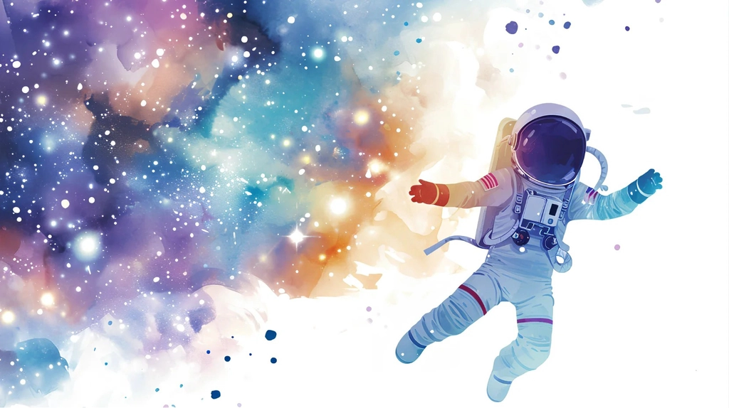 Hình nền máy tính phi hành gia siêu đẹp