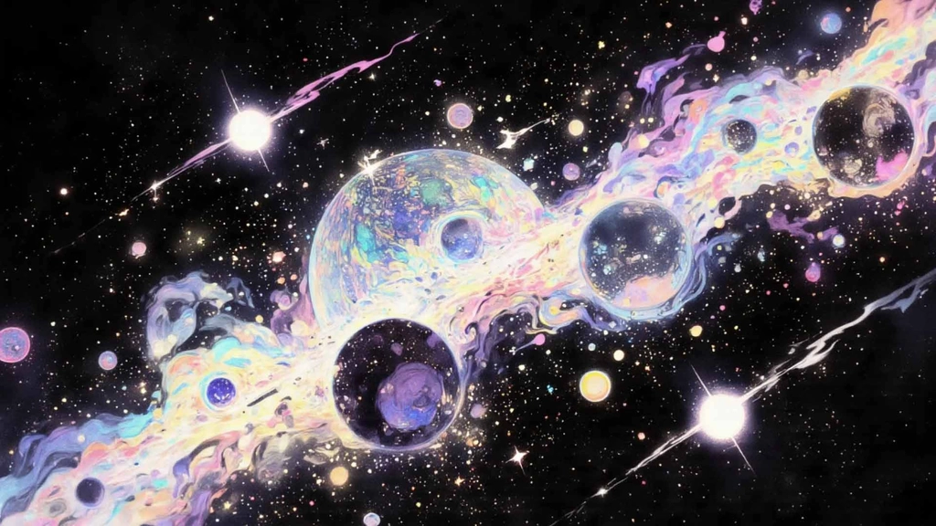 Hình nền máy tính vũ trụ cute