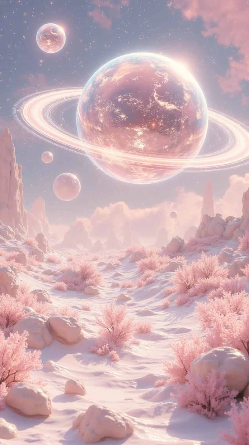 Hình nền vũ trụ anime dễ thương