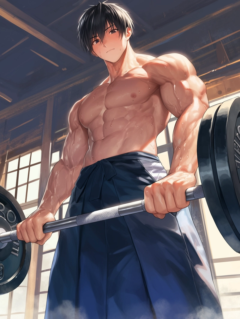 Hình trai 6 múi anime cực ngầu