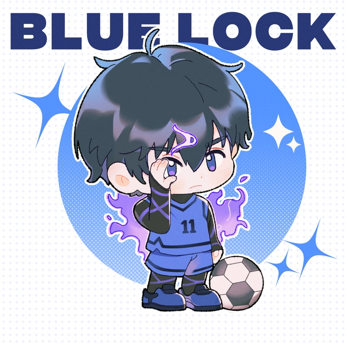 Isagi Yoichi chibi