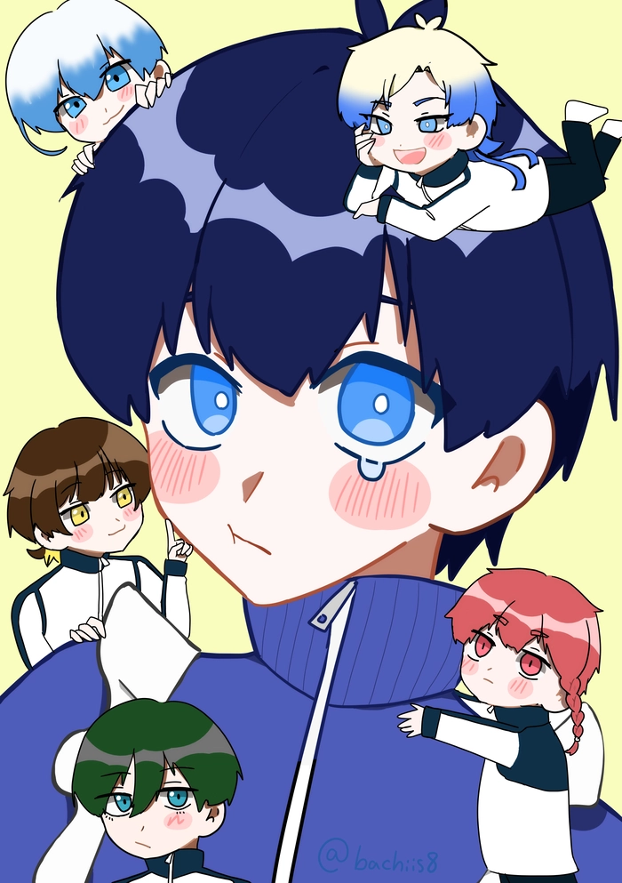 Isagi Yoichi manga đẹp