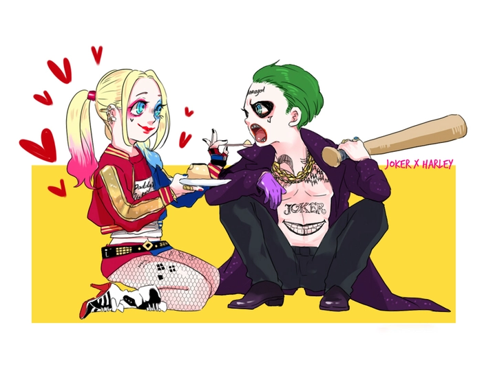 Joker và Harley Quinn anime