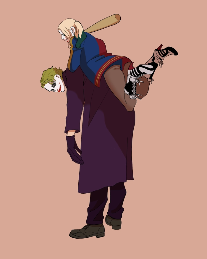 Joker và Harley Quinn style chất