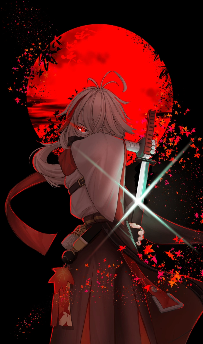 Kazuha Genshin anime ngầu