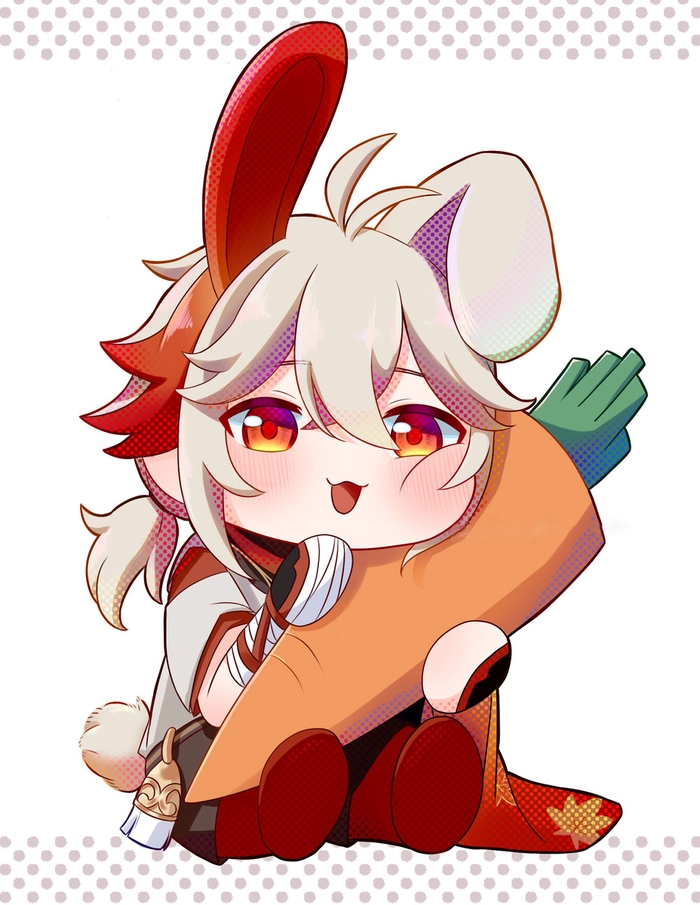 Kazuha Genshin chibi cute