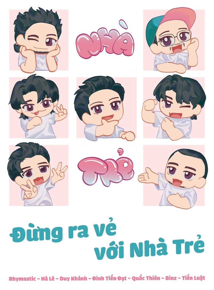 Kho ảnh Anh Trai Vượt Ngàn Chông Gai chibi dễ thương