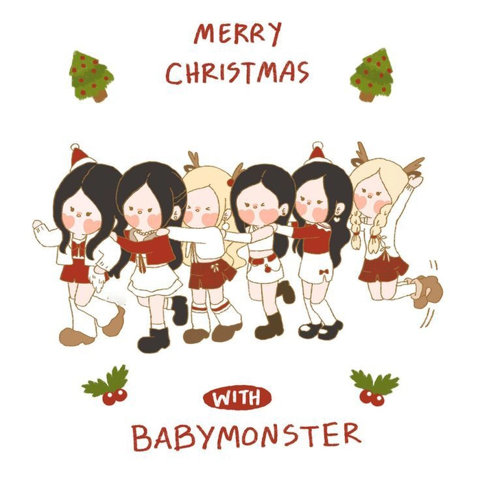 Kho ảnh BABYMONSTER chibi đẹp mê hoặc