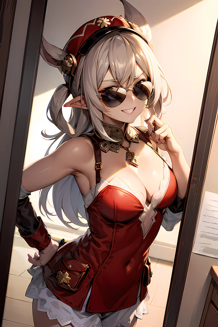 Klee dễ thương trong bộ ảnh fanart
